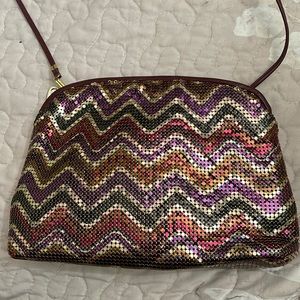 Rainbow Mesh Purse